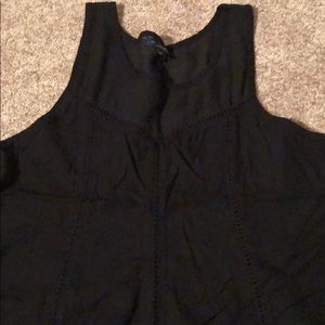 American Eagle Outfitters Tops - Black eyelet tank top American Eagle Outfitters Tops - Black eyelet tank top